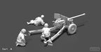 British Paratroopers - 6pdr Medium AT Gun
