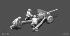 British Paratroopers - 6pdr Medium AT Gun
