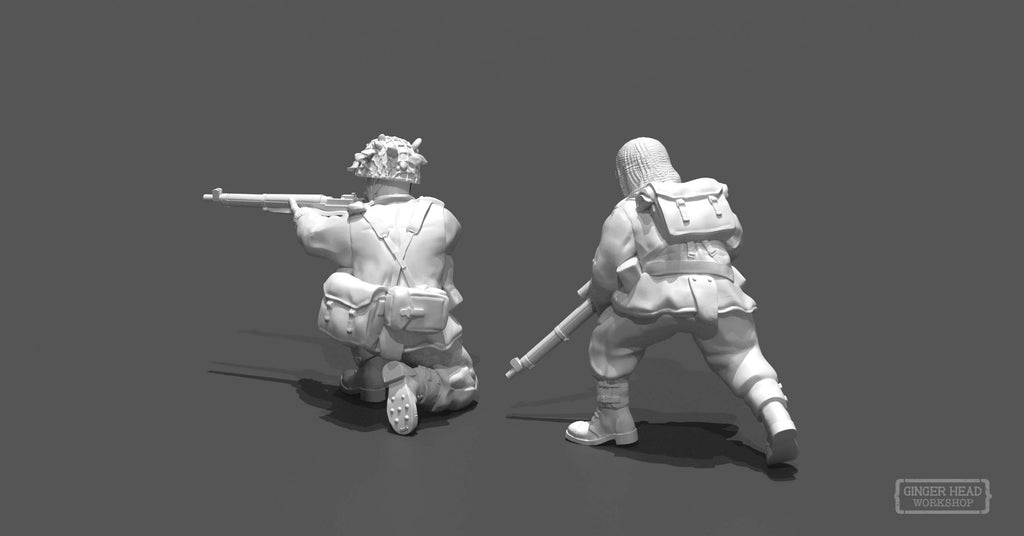 British Paratroopers - Sniper Team