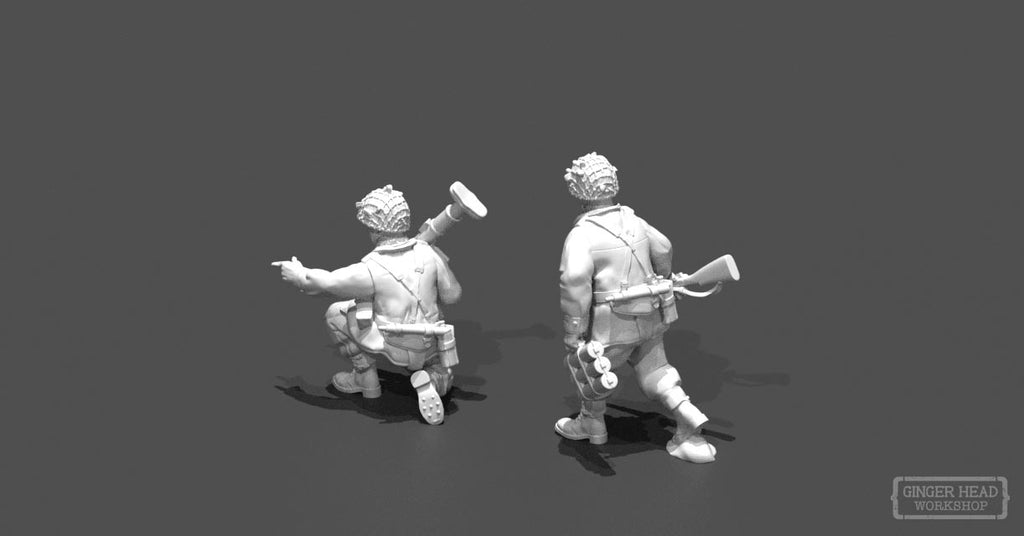 British Paratroopers - PIAT Anti-Tank team