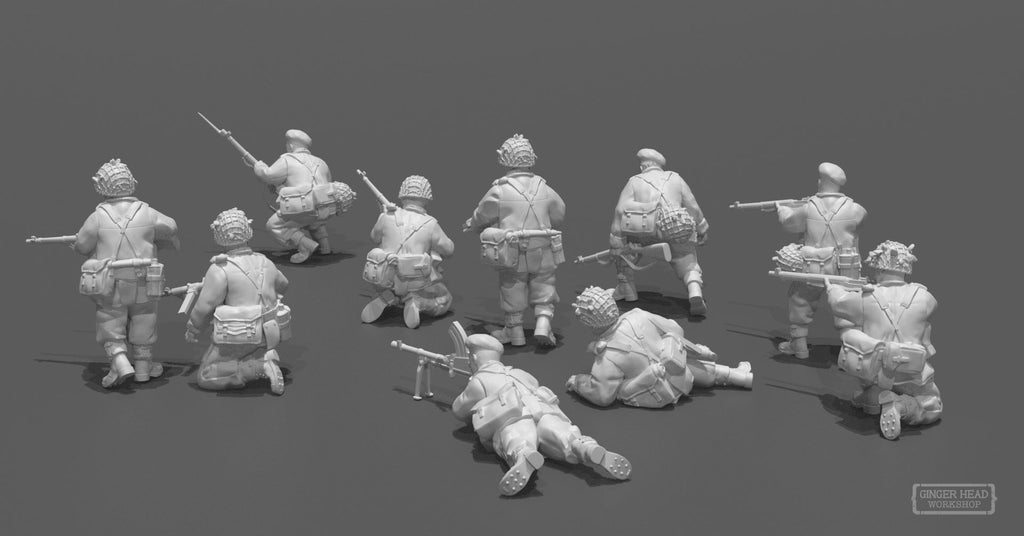 British Paratroopers - Gliderborne Section