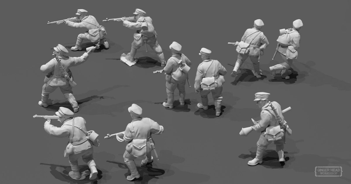 LWP Infantry (Summer Uniforms)