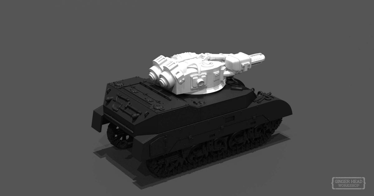 Stuart M5-T Tesla Gun (Turret Only)