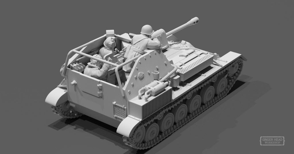 SU76 Self-Propelled Howitzer LWP