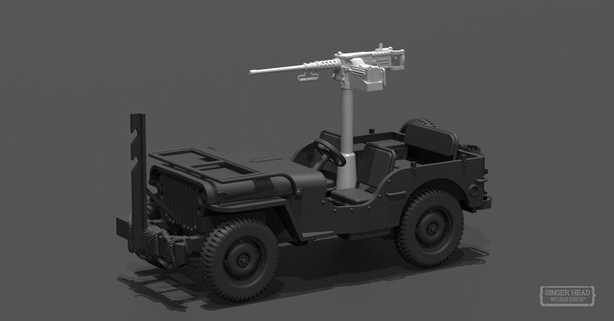 Jeep Willys Weapons Pack - US