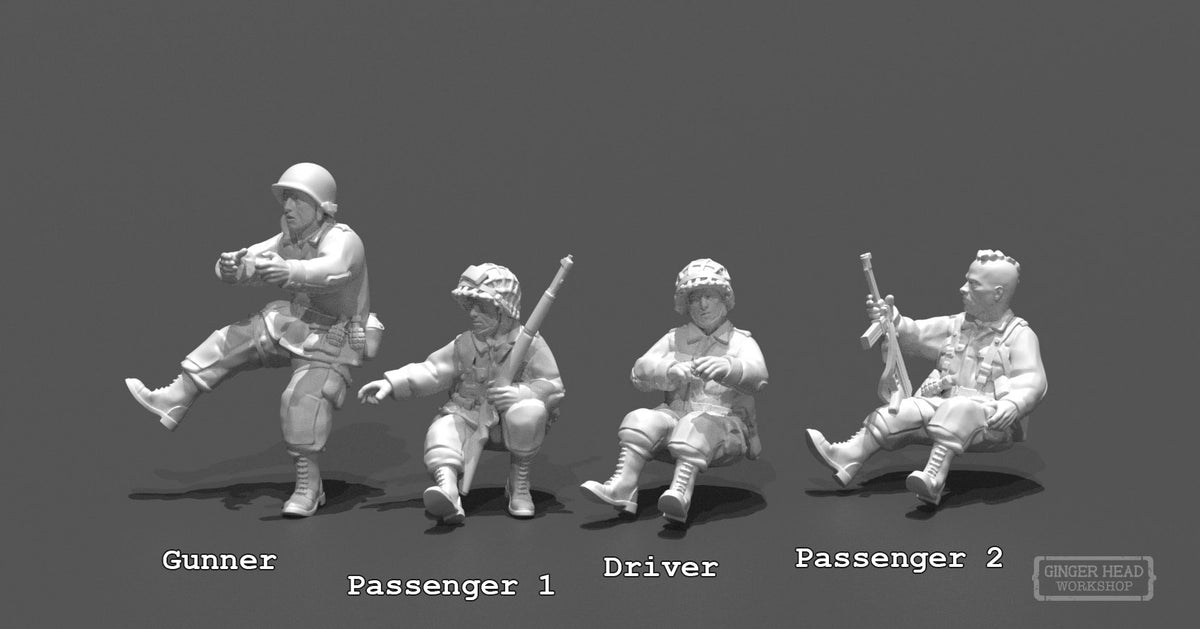 US Jeep Willys Crew - Paratroopers