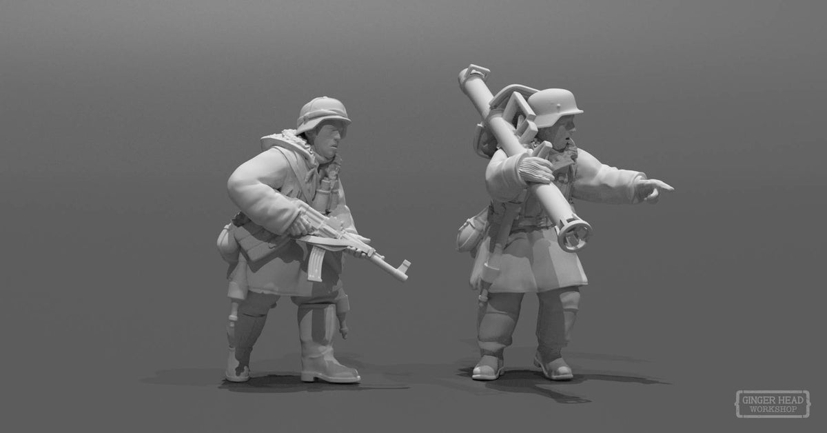 German Infantry Budapest Anti Tank Team