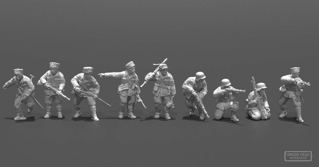 German Cossac Cavalry - Full Unit