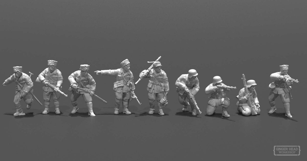 German Cossac Cavalry - Full Unit