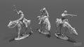German Cavalry With Trophy Weapons