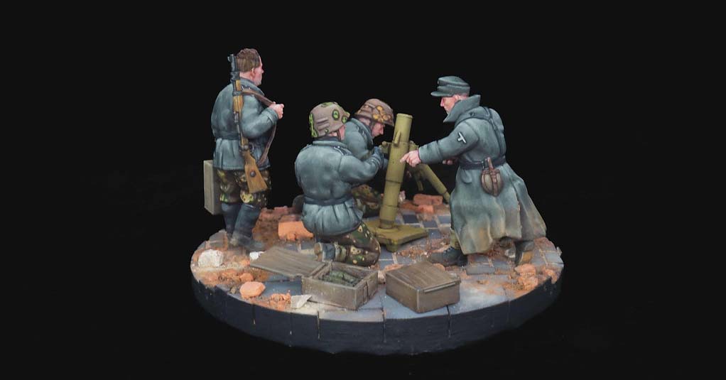 SS Charlemagne Medium Mortar Team